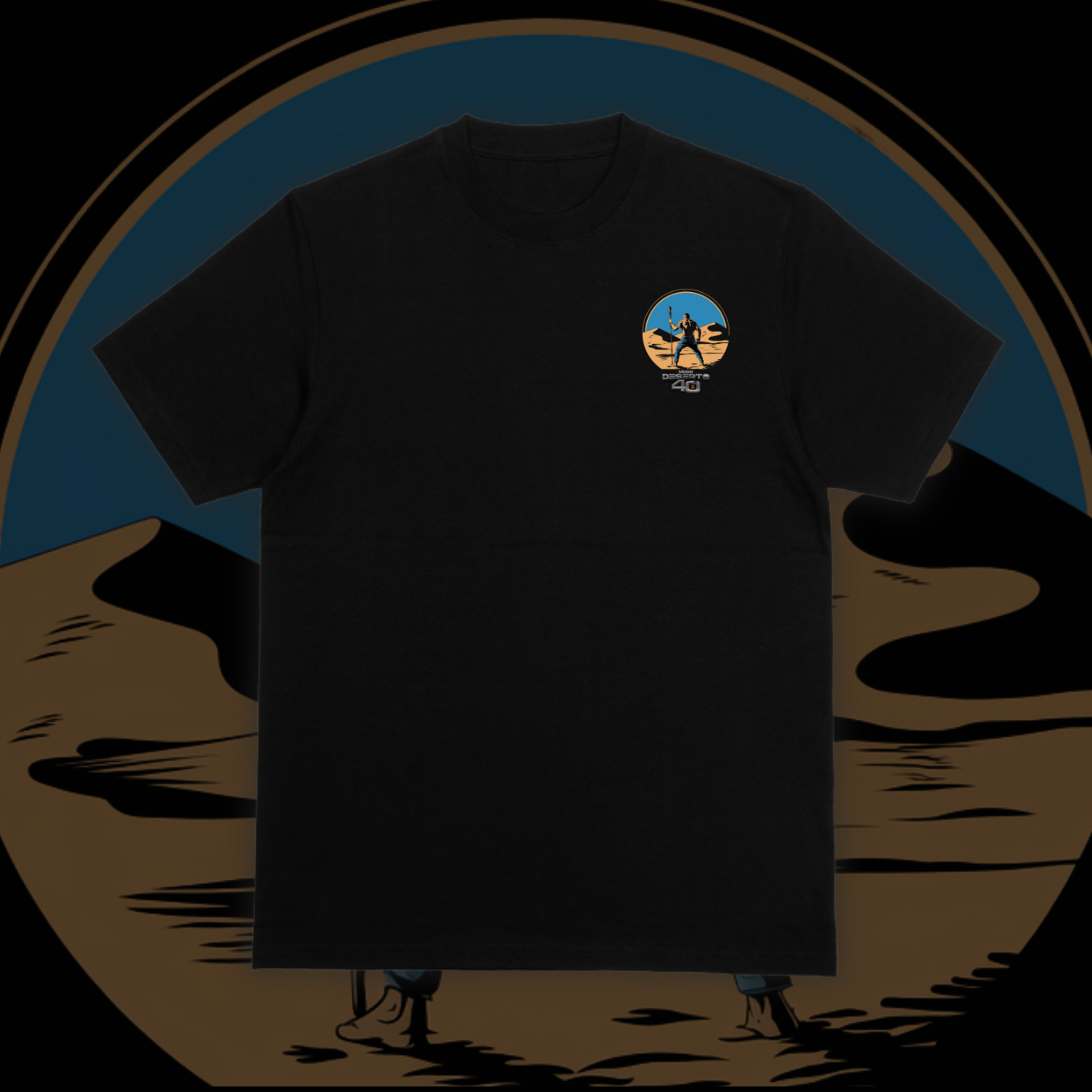 Camiseta Unissex "Modo Deserto 40" #01
