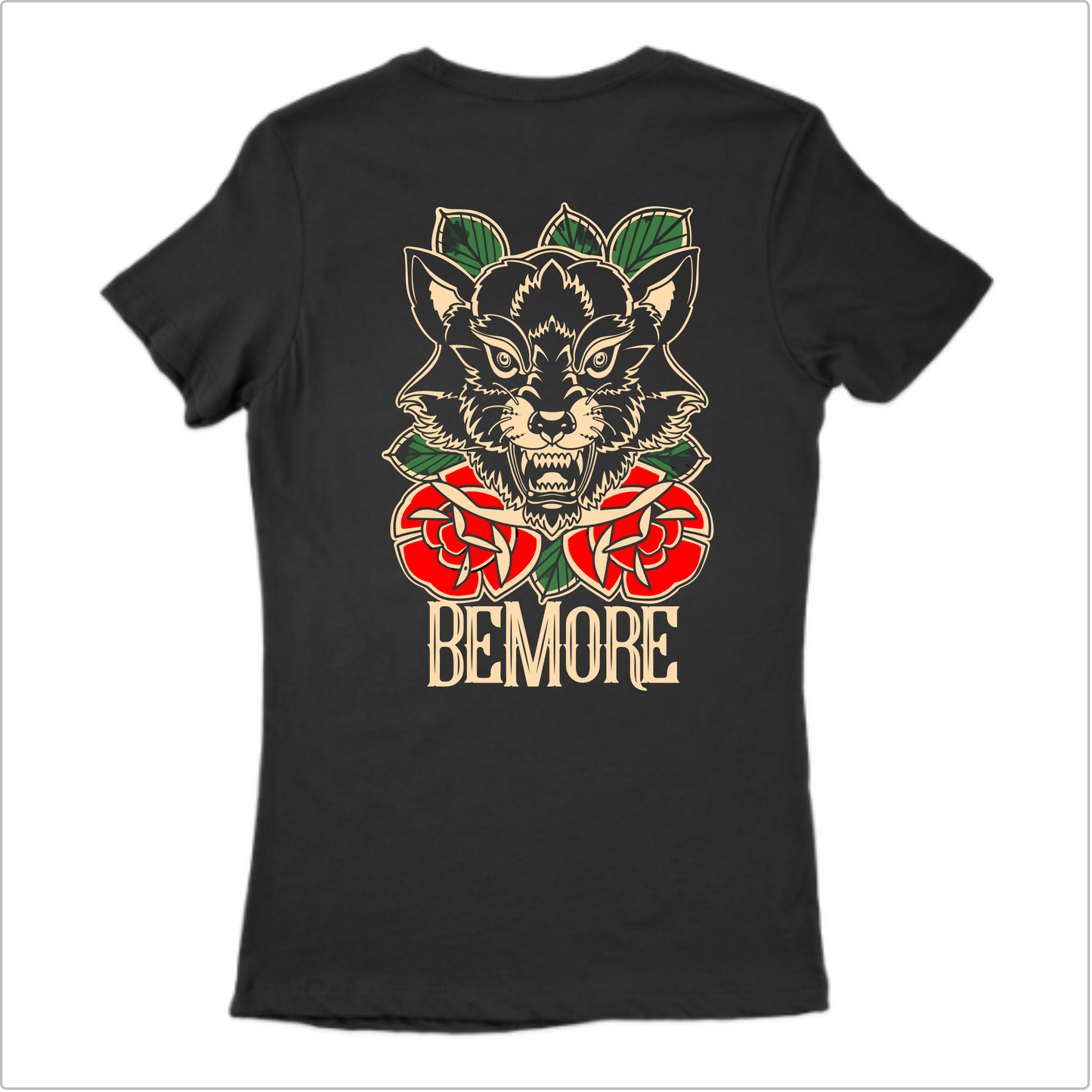 Blusa Baby Look Wolf + BeMore