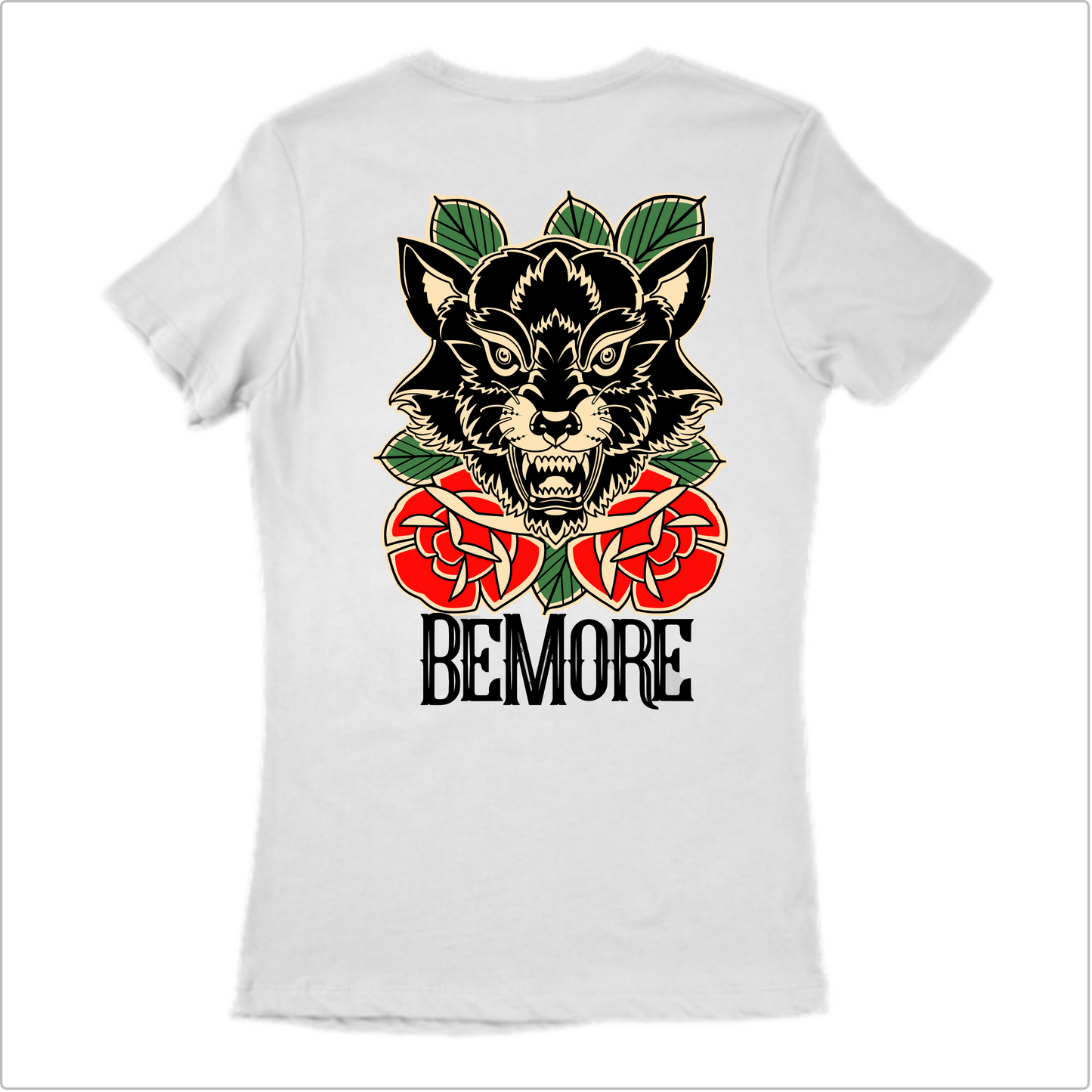 Blusa Baby Look Wolf + BeMore