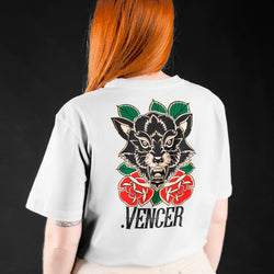 Blusa Baby Look Wolf + .Vencer