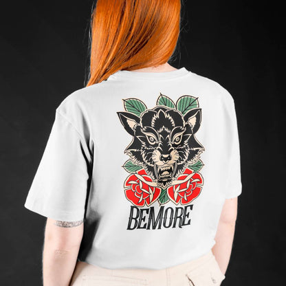 Blusa Baby Look Wolf + BeMore