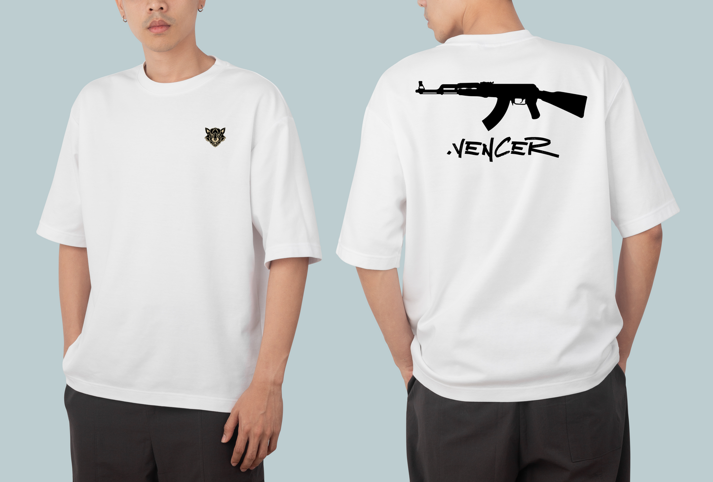 Camiseta Wolf + Ak .vencer