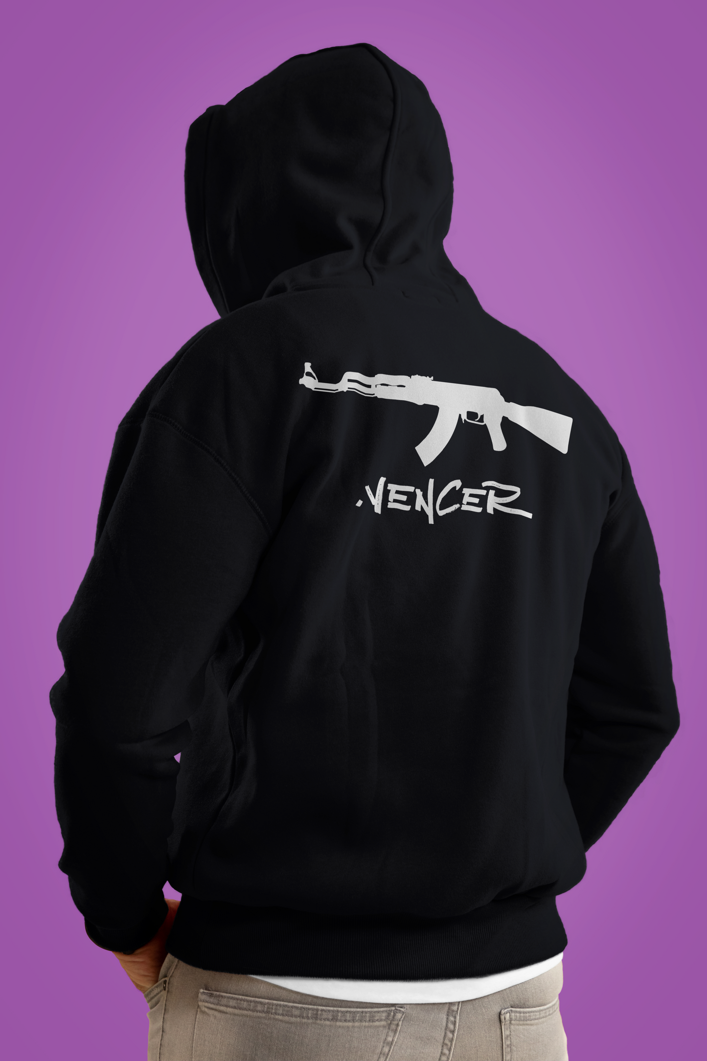 Moletom com Capuz Wolf + Ak .vencer