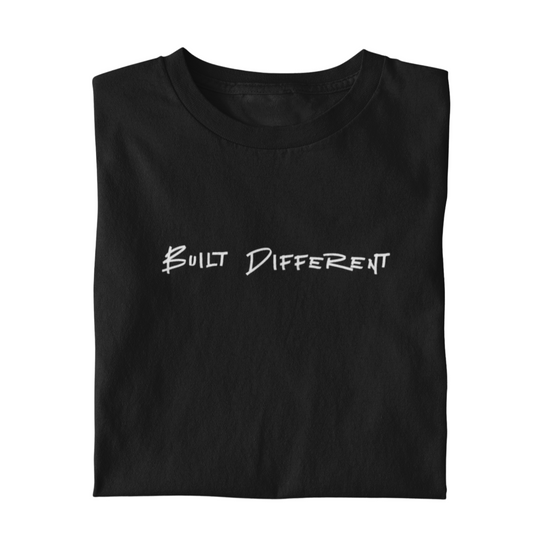 Camiseta Built Different EDIÇÃO LIMITADA