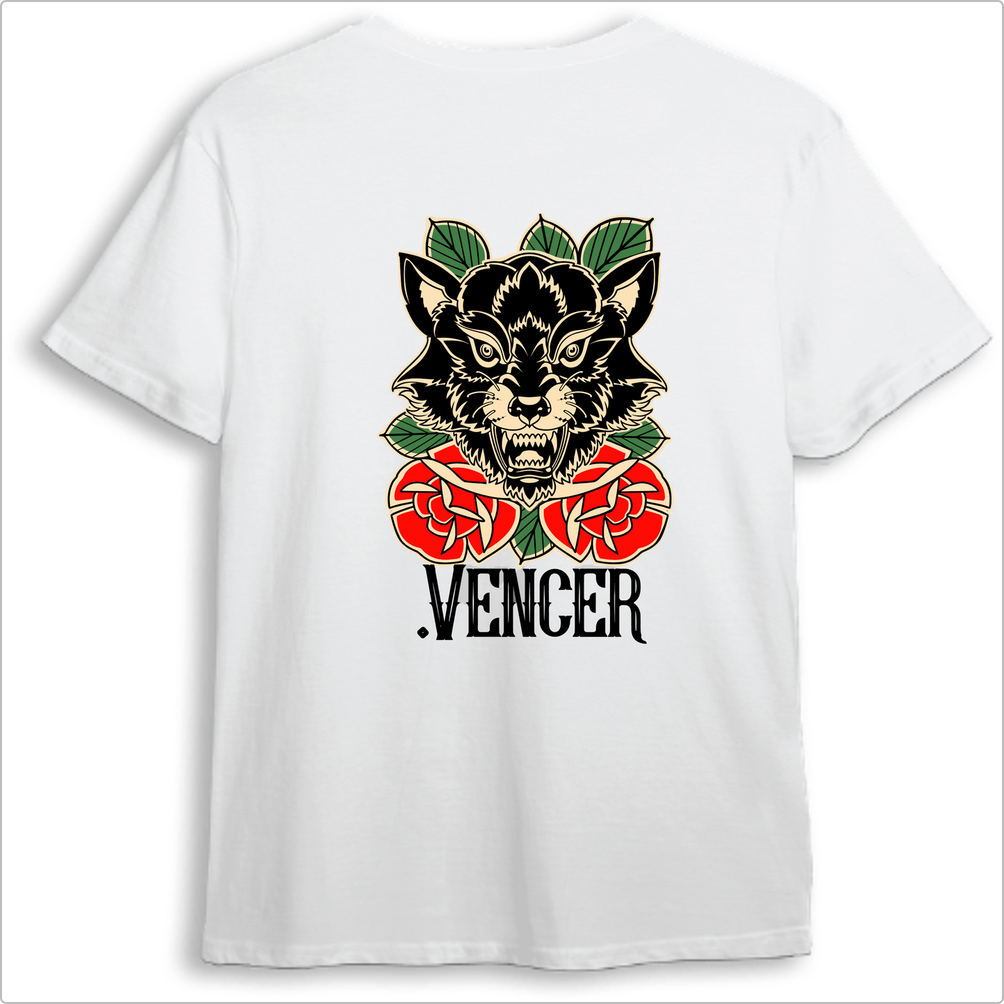 Camiseta Wolf + .Vencer