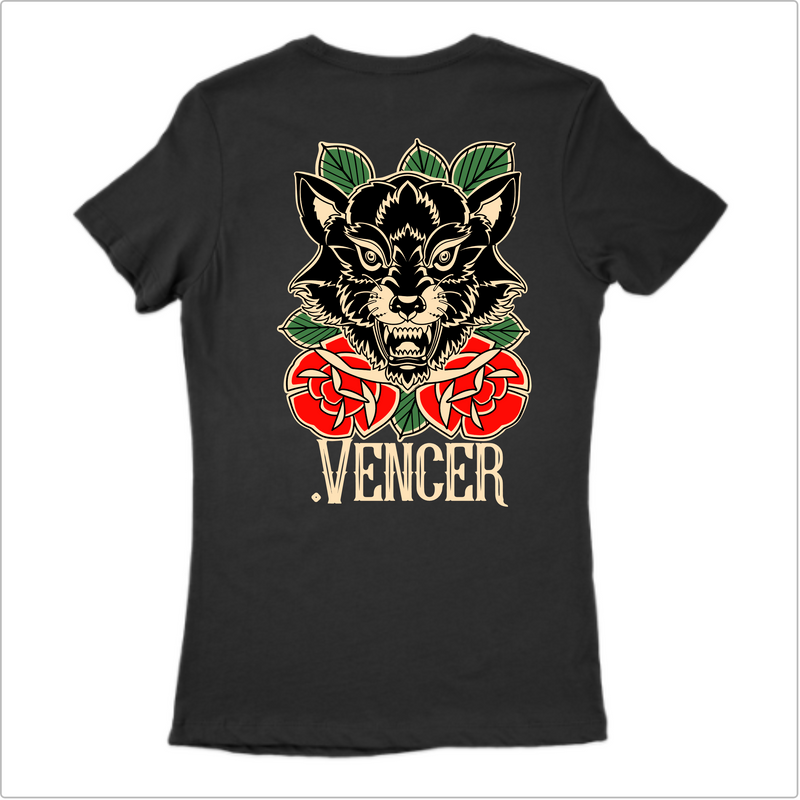 Blusa Baby Look Wolf + .Vencer