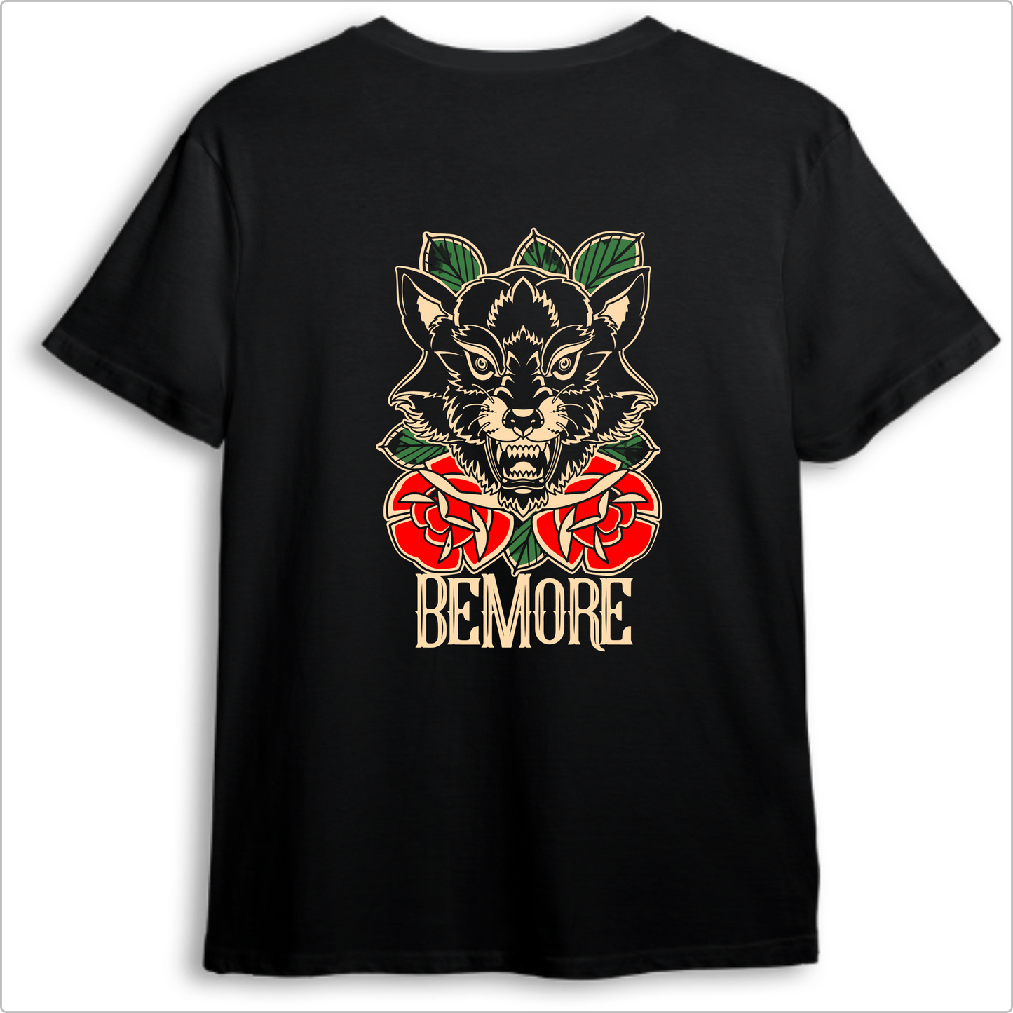 Camiseta Wolf + BeMore