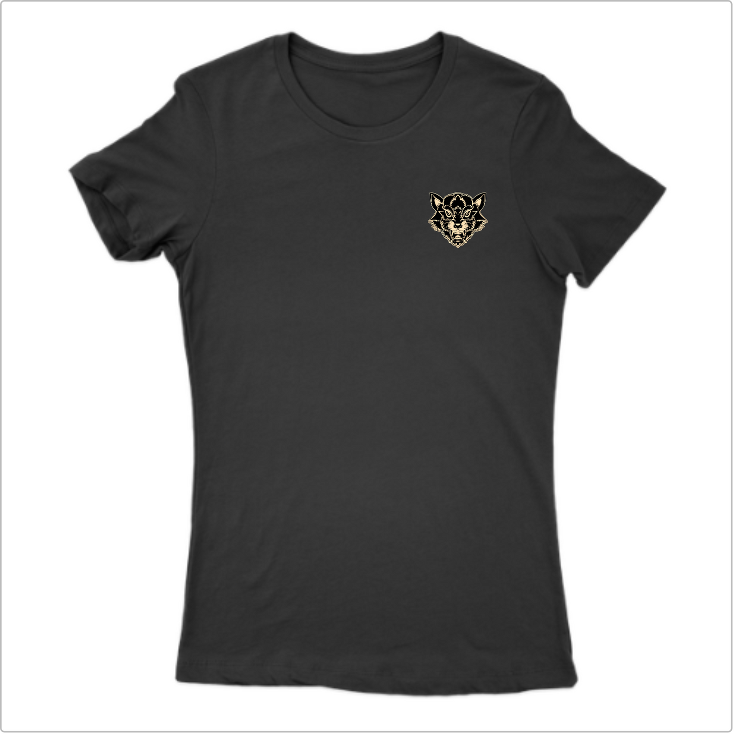 Blusa Baby Look Wolf + .Vencer