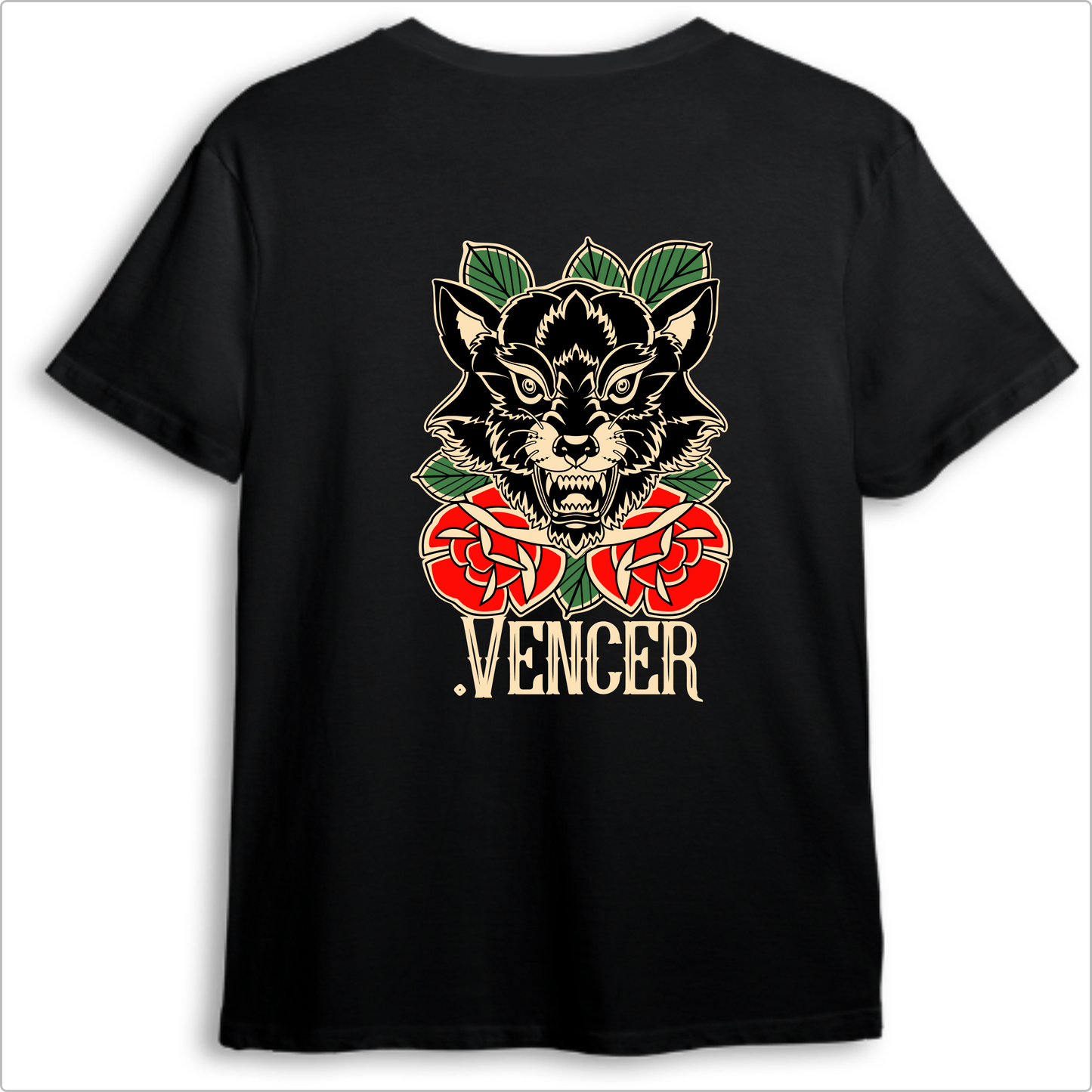 Camiseta Wolf + .Vencer